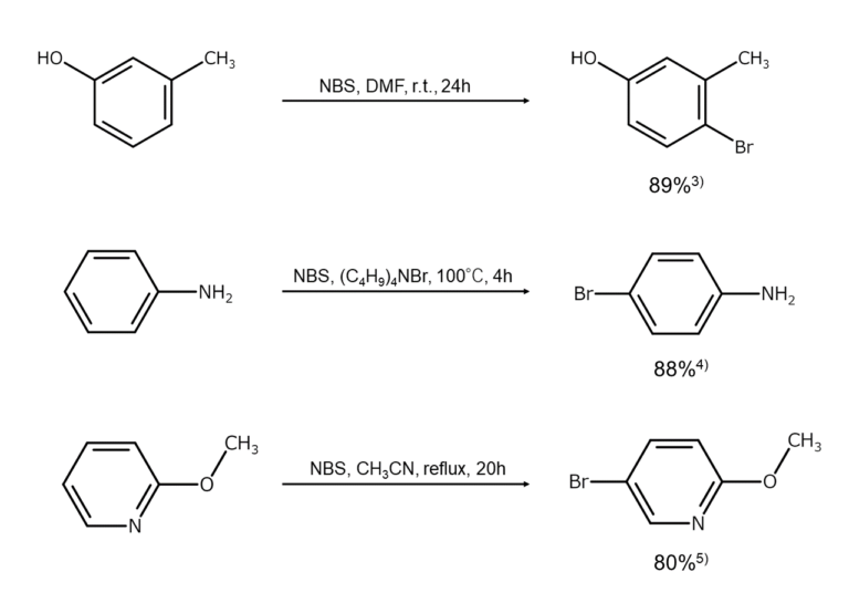 Bromination Reactions That Use NBS(active/inactive Aromatic Ring ...