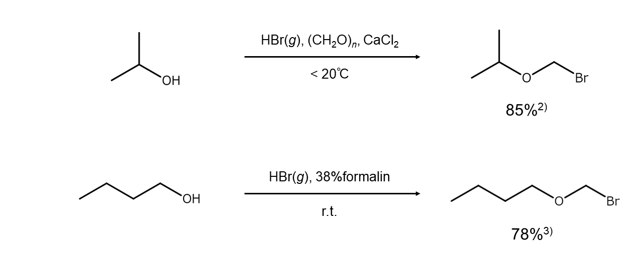 臭化水素を用いた臭素化反応(アルコールやフェノール、芳香環のブロモメチル化):臭化水素④:臭素化・ヨウ素化反応解説シリーズ 37 Chemia