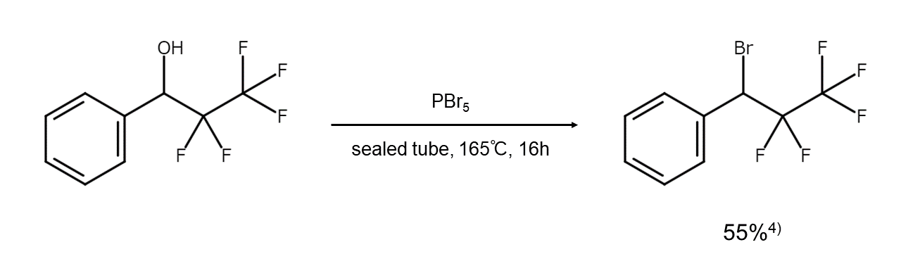 臭化リンを用いた臭素化反応の概要、臭化リンを用いた臭素化反応（臭化リン(III)）：臭化リン①：臭素化・ヨウ素化反応解説シリーズ 39